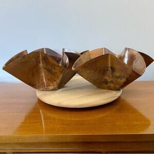 Copper Flower Pot Bundle Large Star Shaped Garden Outdoors Decor Deco